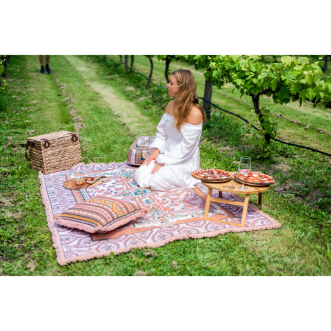 Pichnic Rug Picnic Mantra | Sustainable Boho 100% Recycled Picnic Rugs & Cushions